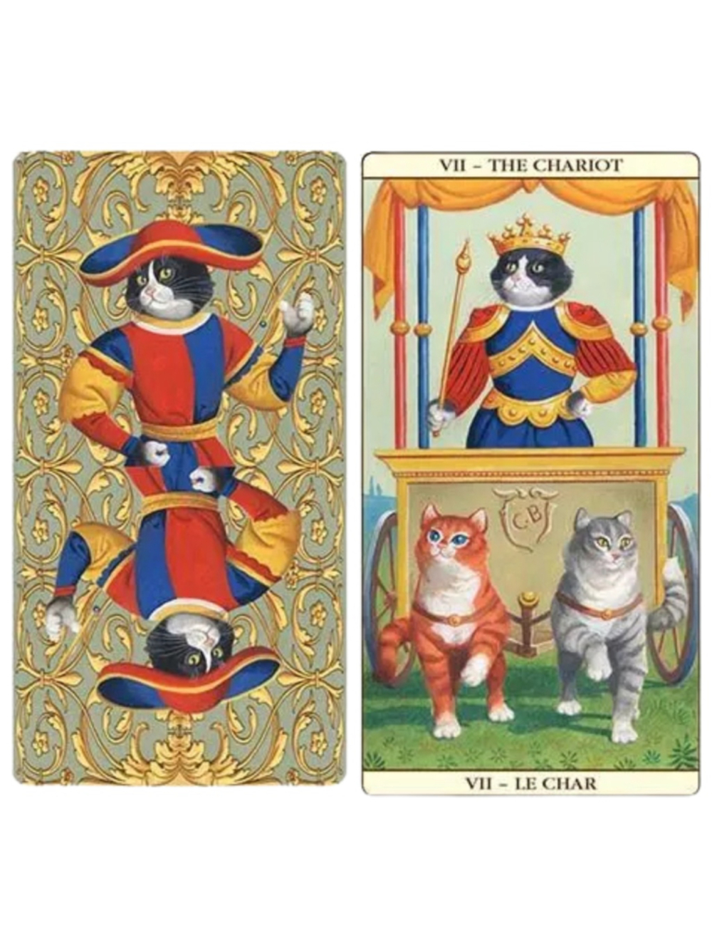 Marseille Cat Tarot Deck Lo Scarabeo Sealed Brand New Rare - Picture 2 of 10